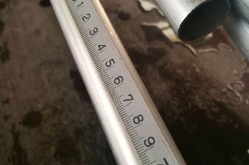 pipe diameter check