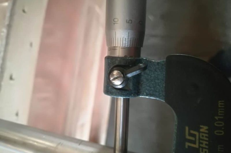 SS pipe ultrasonic test