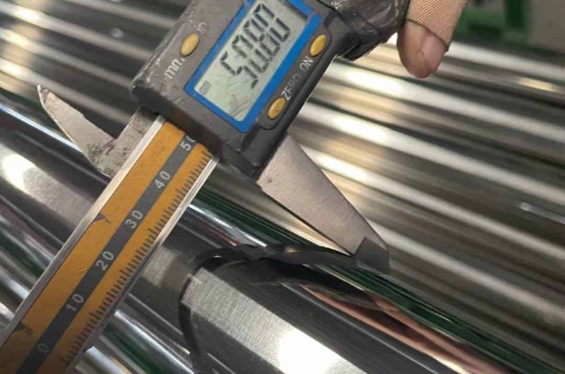stainless steel pipe eddy current test