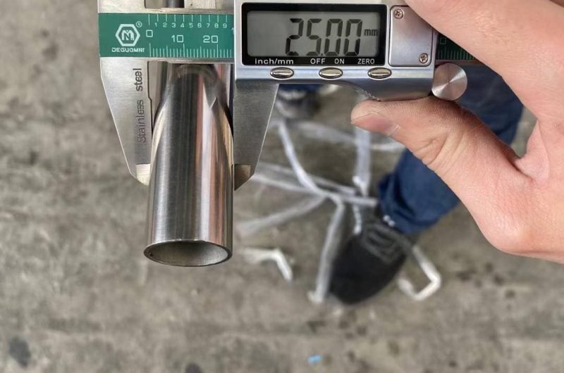 SS pipe QC procedure