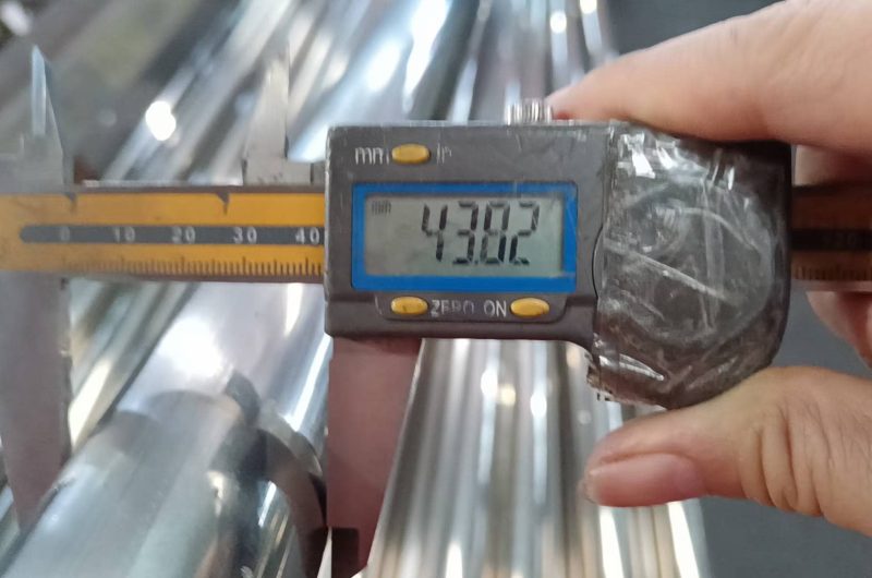 weld joint inspection on SS pipe