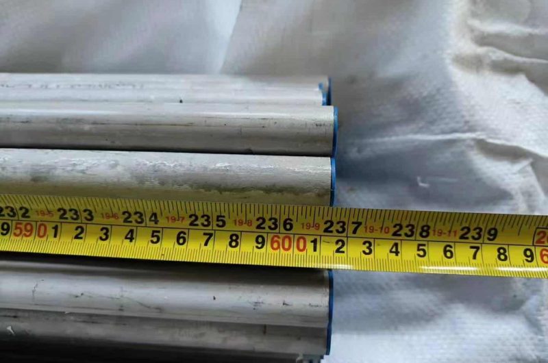 stainless steel tube straightness inspection