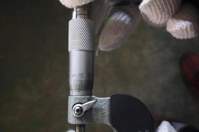stainless pipe ovality measurement