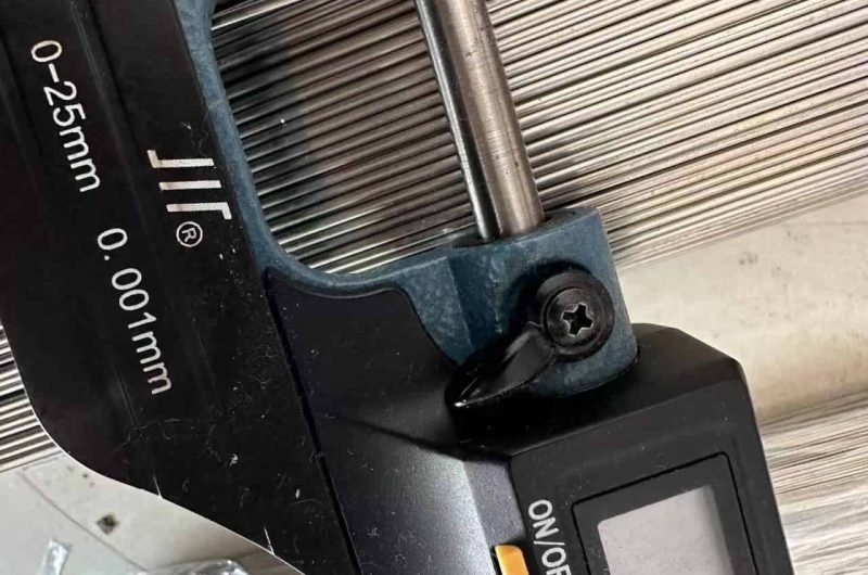 stainless pipe leak detection test