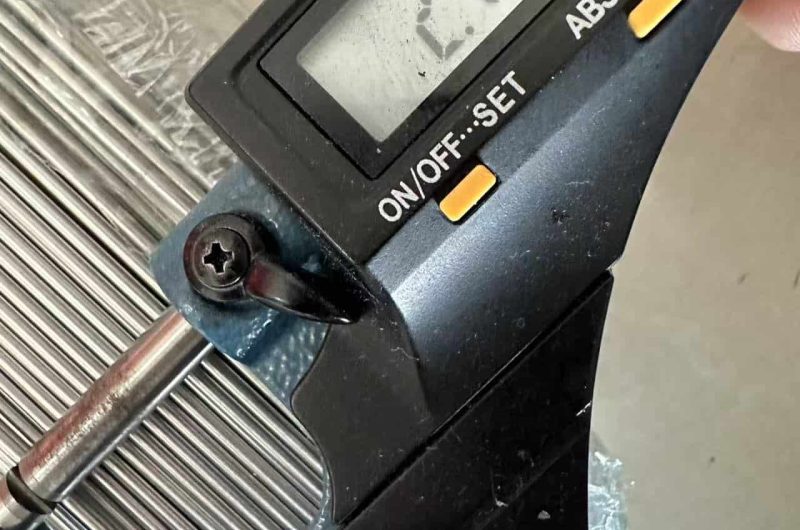 ultrasonic wall testing on SS tubes