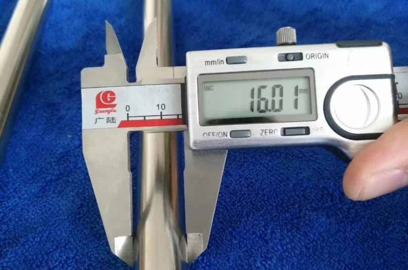 stainless steel tube hardness scale testing