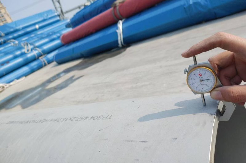 roundness and concentricity measurement of stainless tubing