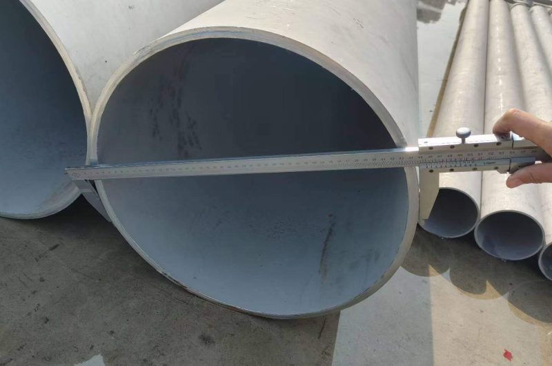 inline stainless steel pipe inspection system with digital display