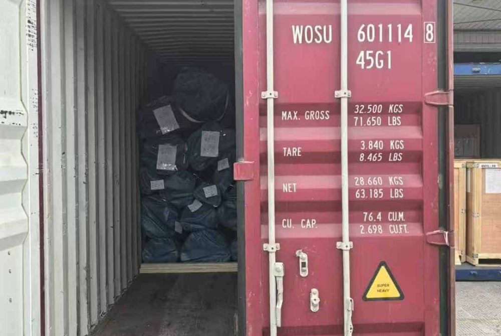 steel tube pallet loading