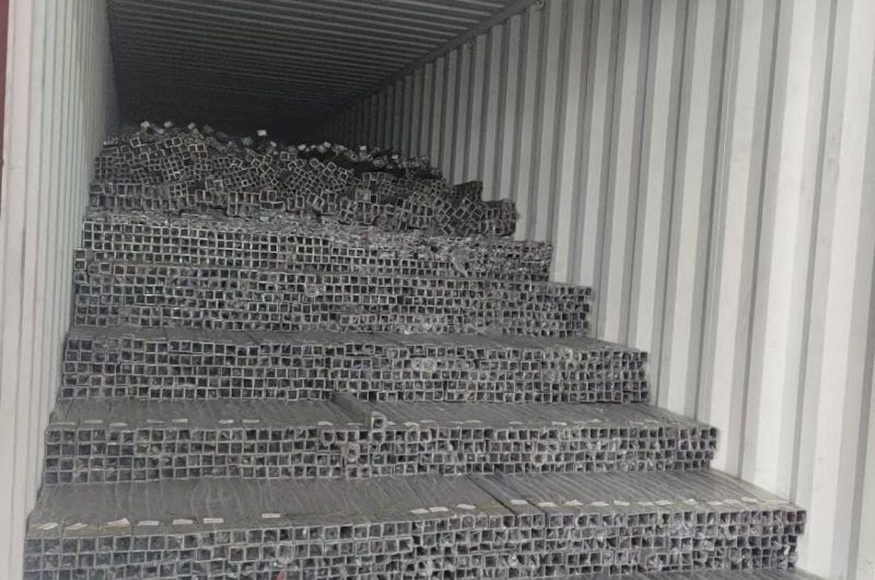 stainless tube forklift loading