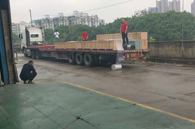 stainless pipe loading for overseas delivery