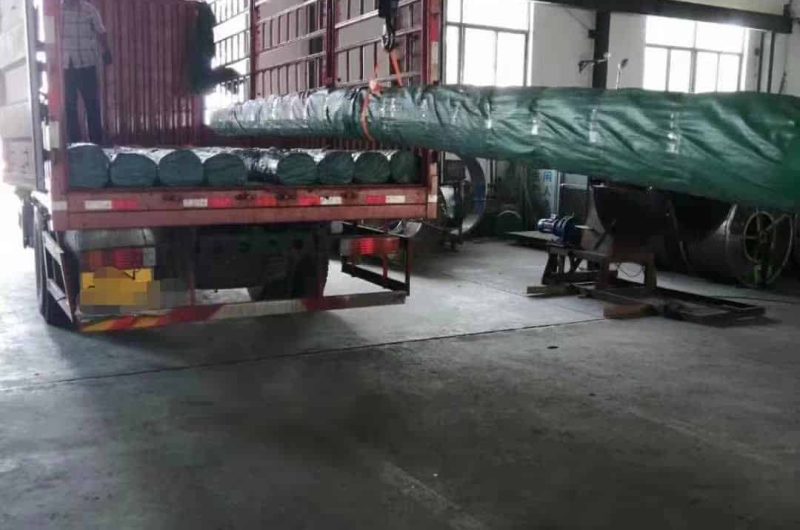 SS pipe transport to port