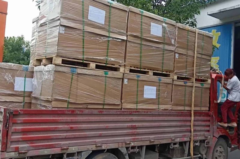 stainless pipe export packaging process