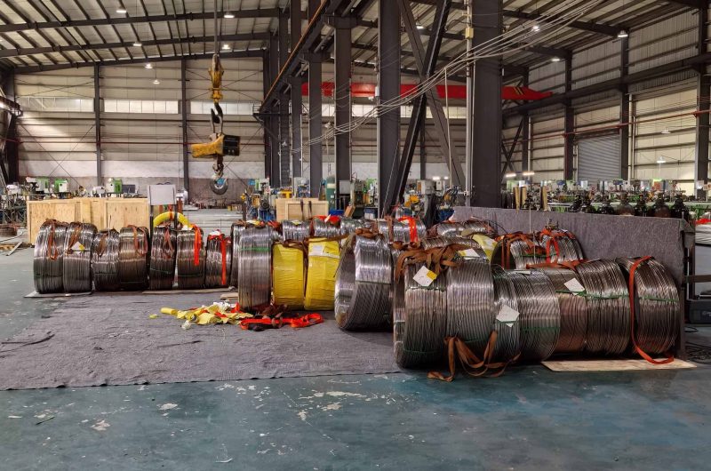 stainless steel tube and pipe forming line