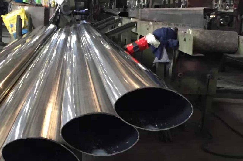 stainless tube production with multi-process inspection
