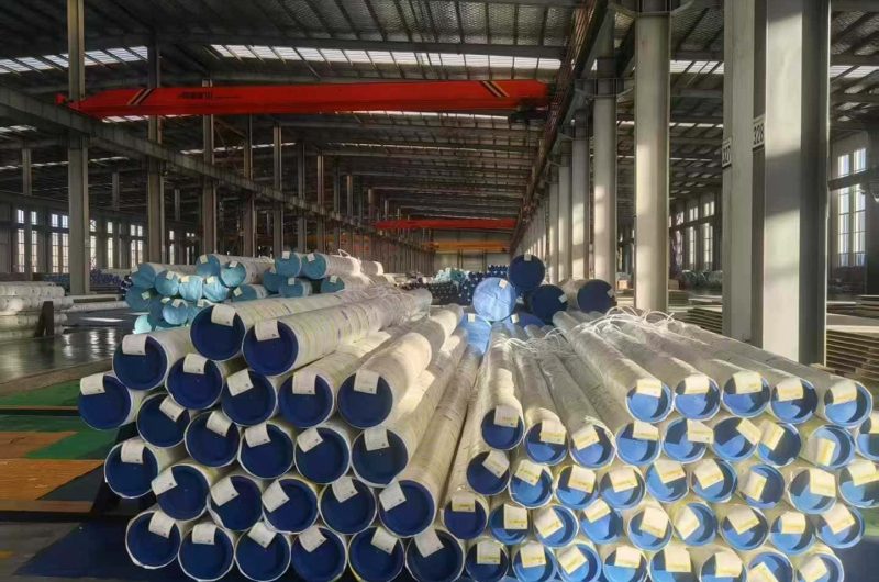 SS pipe shrink wrap