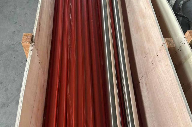 stainless steel pipes in hex bundle