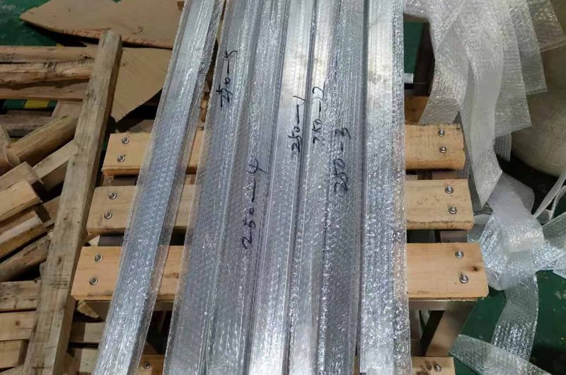 individual tube wrapping in plastic film
