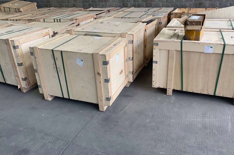 rust-preventive wrapping for marine shipping