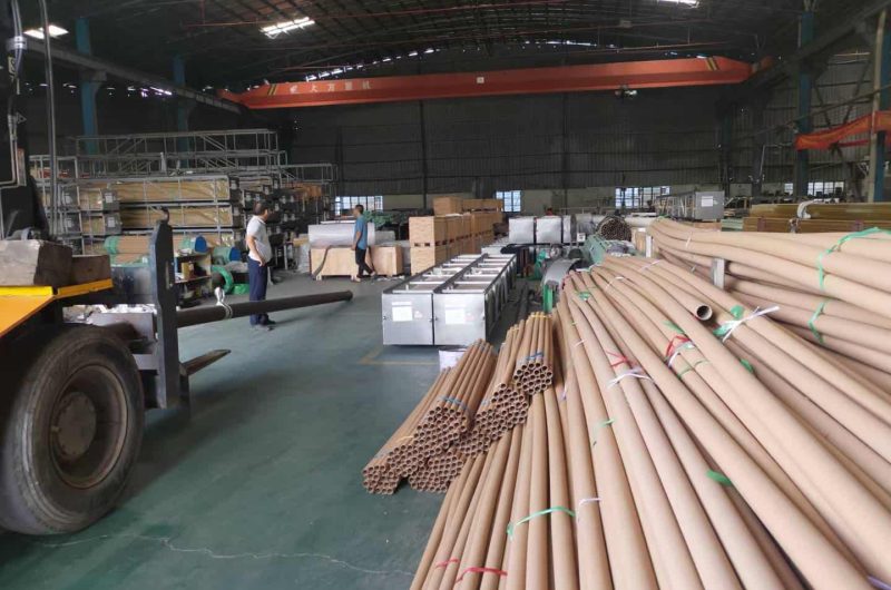 seaworthy packaging of stainless pipe for overseas shipment