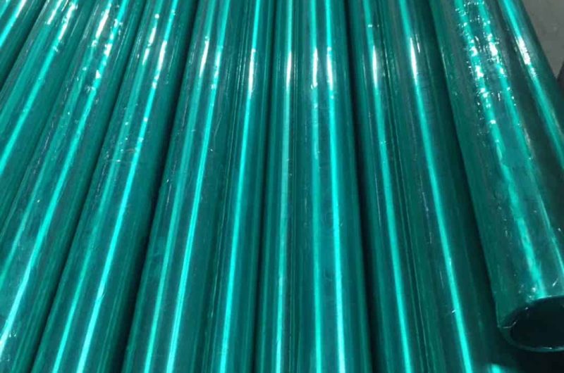 anti-scratch wrap for stainless pipes