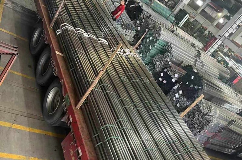 Strict quality inspection of seamless stainless steel tubes