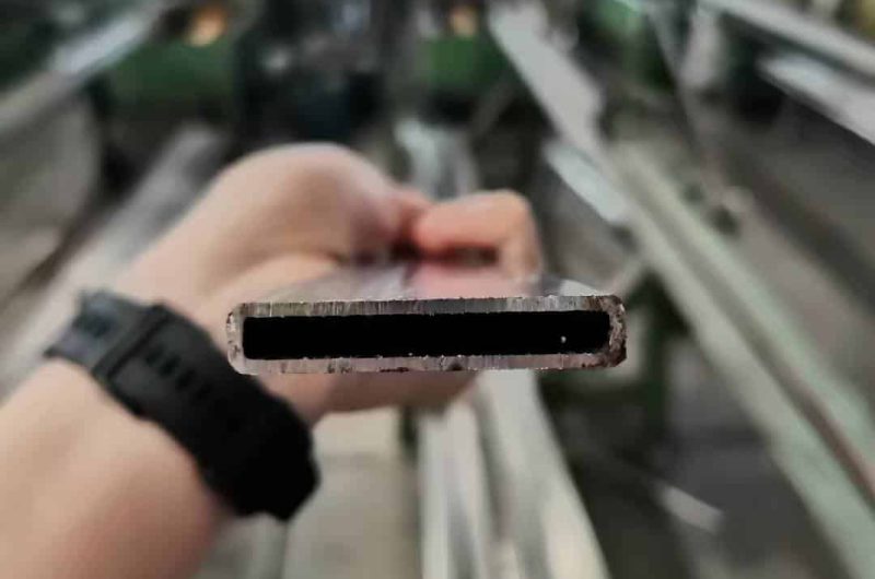 rectangular hollow stainless tube