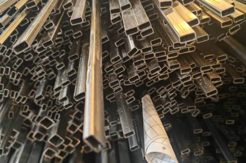 SS hollow rectangle tube
