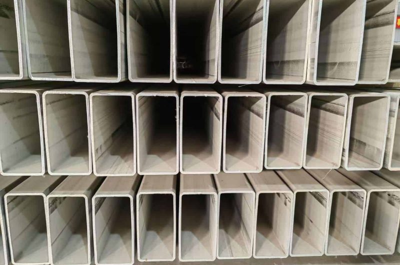seamless rectangular SS tube
