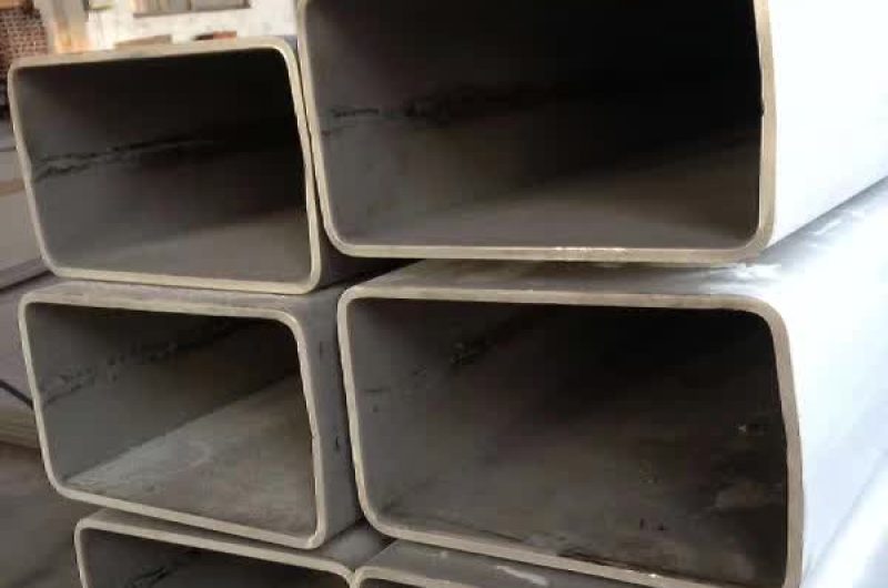304 polished stainless rectangular tubing