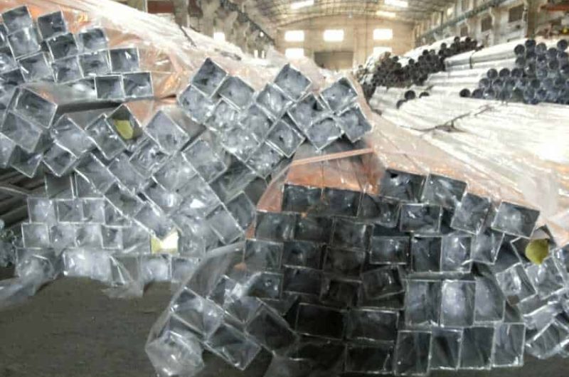 stainless rectangle pipe for handrails