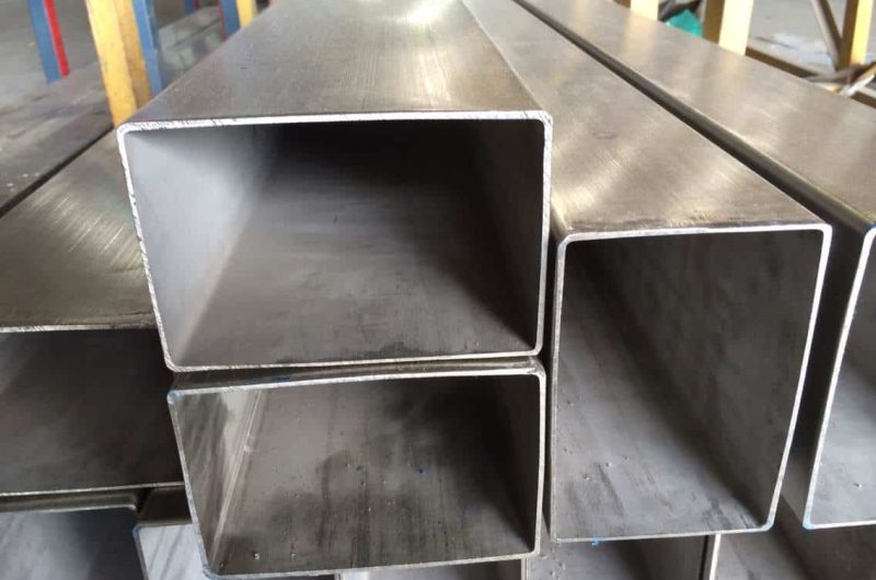 thin wall SS rectangular pipe