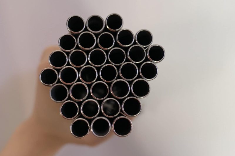 hygienic steel tube