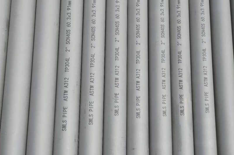 SS pipe for oil and gas industry
