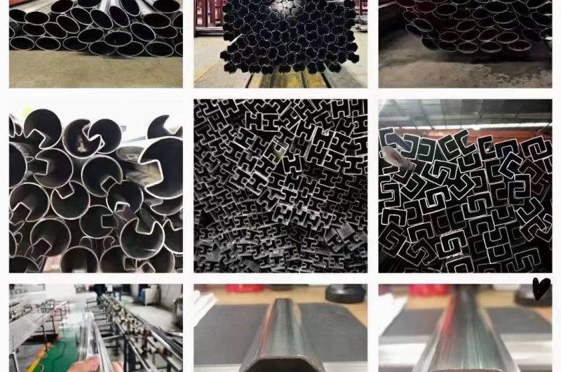 SS decorative shaped pipe