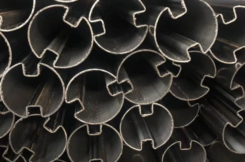 stainless geometric tube