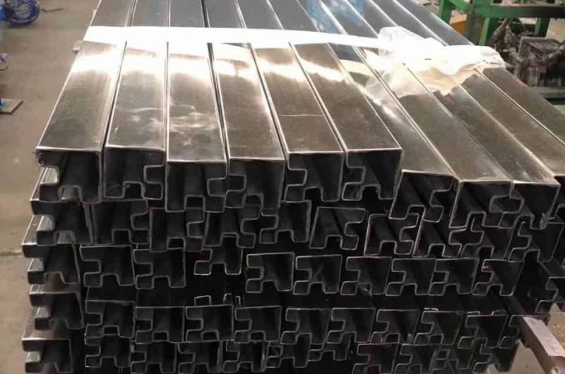 stainless profiled pipe