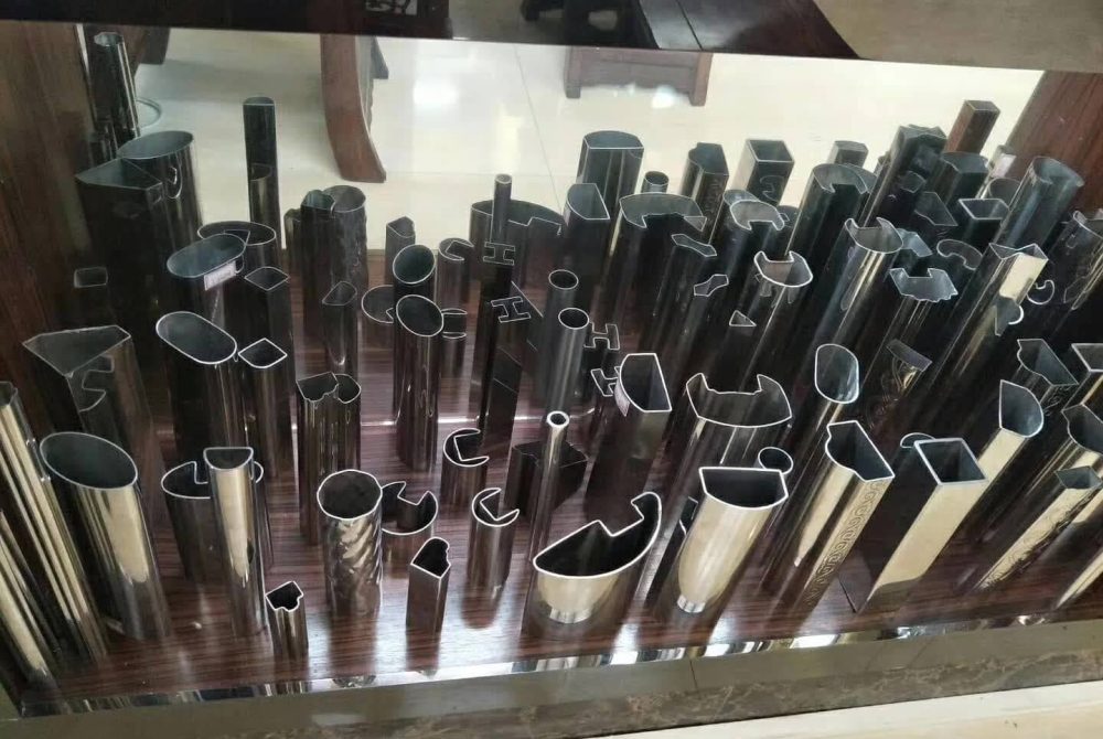 shaped stainless pipe for garden fences