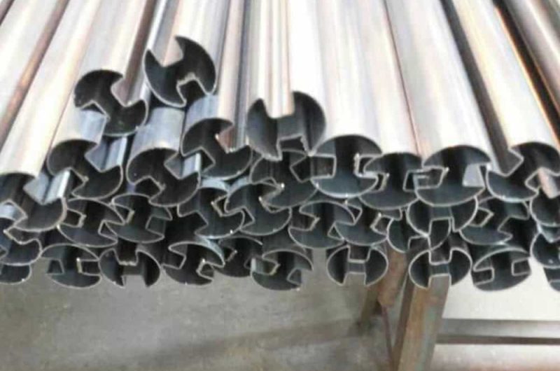 stainless shaped tube for outdoor applications
