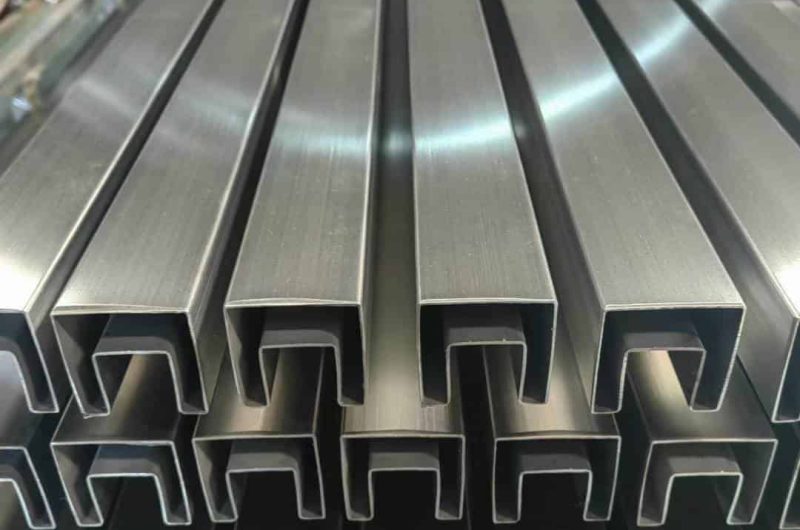 square edge stainless profile tube