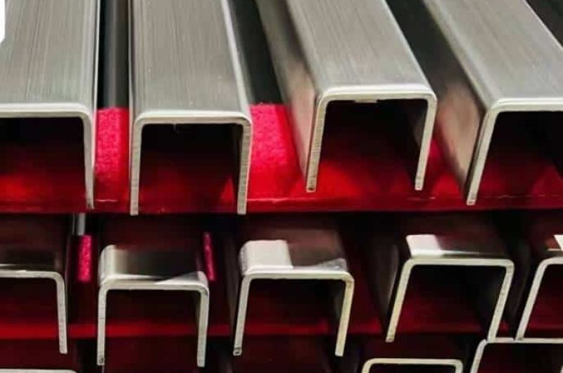 rectangular stainless pipe with custom dimensions