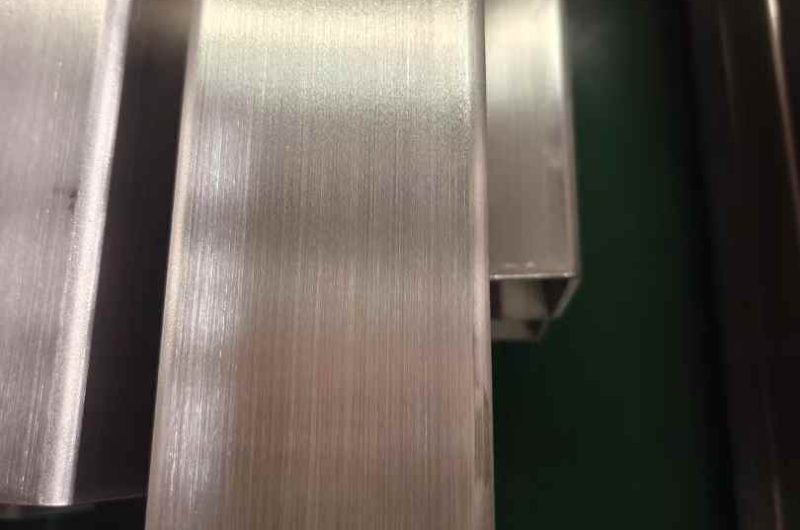 SS square section pipe