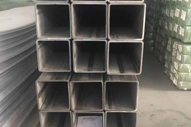 square tube in stainless for furniture