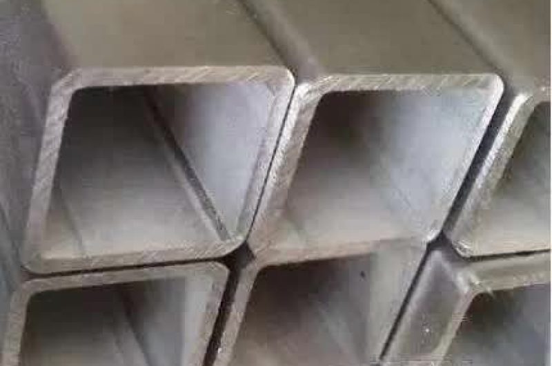 stainless steel square tubing with sharp edges