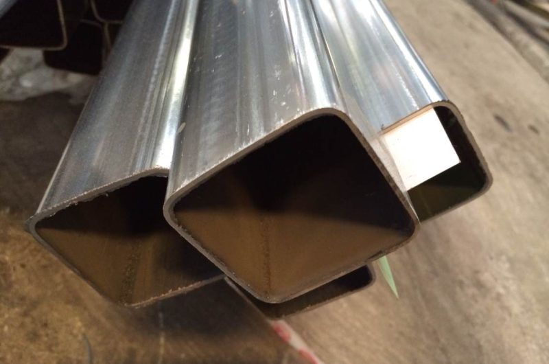 square tube in stainless for fences