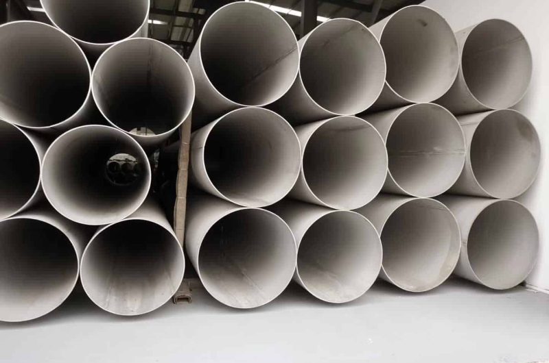 welded stainless pipe for railing systems