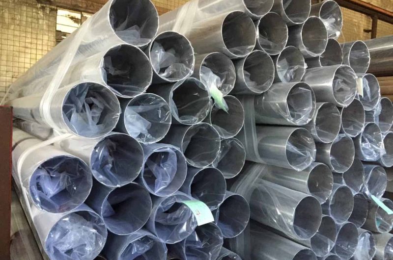 SS welded pipe with pickled surface