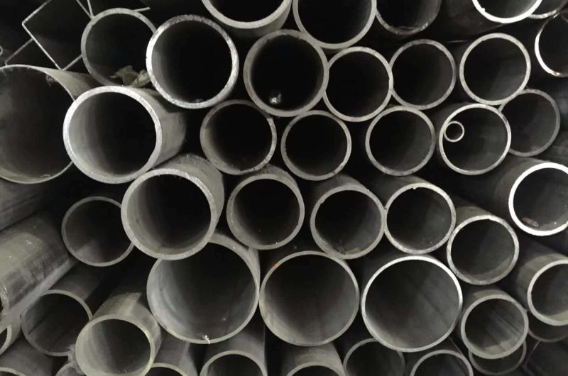 SS pipe with laser welded seam